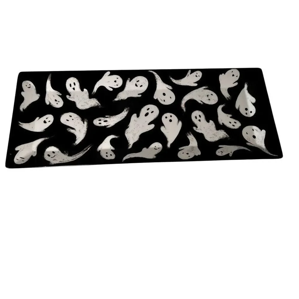 Cupcakes and Cashmere Halloween  Ghost Platter Rectangular